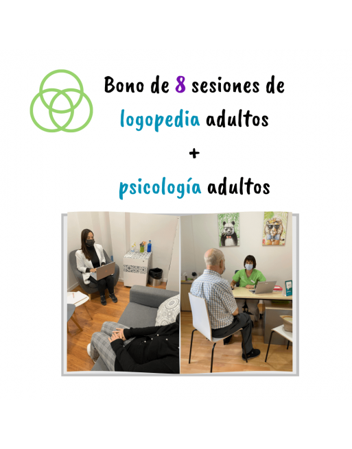 Bono 8 Psicoterapia + Logopedia Bono 8 Psicoterapia + Logopedia